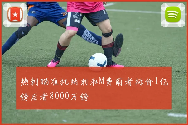 热刺瞄准托纳利和M费前者标价1亿镑后者8000万镑